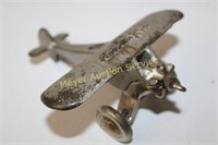 Arcade Cast Iron Airplane w/broken prop