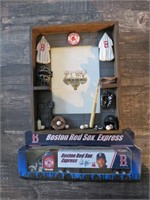 Boston Red Sox Die Cast & Picture Frame Lot MLB