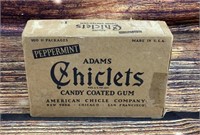 Vintage Adams Chiclets candy gum box