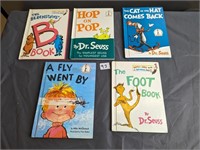 lot of 5 Dr. Seuss books