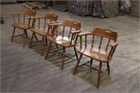 (4) Captains Chairs
