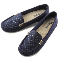 New JABASIC Women's Slip-on Loafers Flat Casual