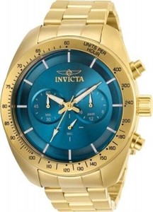 Invicta Men's Pro Diver Blue Gold Quartz Watch