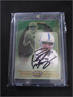 2000 DONRUSS PEYTON MANNING PEN PALS AUTO