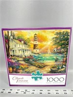 1000 piece puzzle Chuck Pinson cottage by the Sea