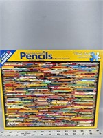 Really hard 1000 piece pencil puzzle