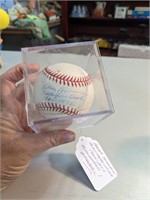 Davey Johnson Baltimore Orioles Autographed Ball