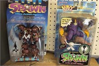 2 Spawn Action Figures. Mcfarland Ultra Action
