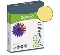 2 REAMS Universal Deluxe Colored Copy Paper GOLDEN