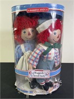 Raggedy Ann & Andy Porcelain Keepsake Dolls