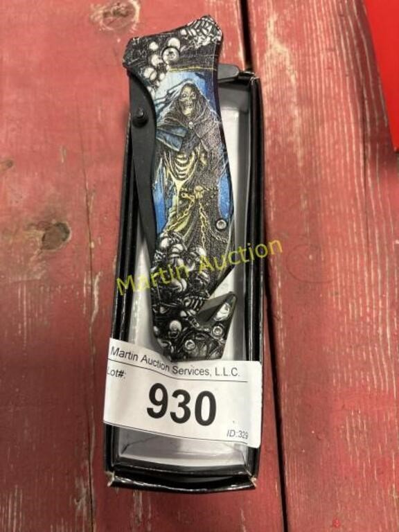 Grim Reaper Pocket Knife RWF