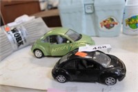 DIE-CAST BEETLE CARS