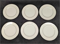 6 Retired International Juliet Bread & Butter Plat