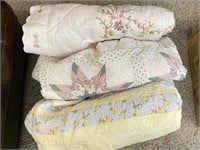 3pc Hand Stitched Quilts