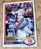John Elway Denver QB Broncos #124 Trading Card