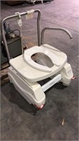 Liftseat powered toilet lift, works