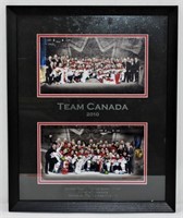 Team Canada 2010 Framed Team Photos