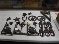 Assorted Iron Wall Decorations