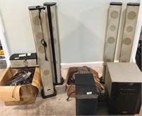 Electronics & Speakers Lot - See Desc