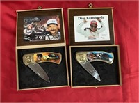 Dale Earnhardt Memorial Knives, Qty 2