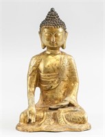 Chinese Gilt Bronze Buddha Yongle MK