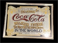Coca-Cola Mirrored Sign