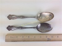 (2) Sterling Silver Spoons, 92.4g