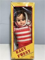Baby Fussy doll in original box.