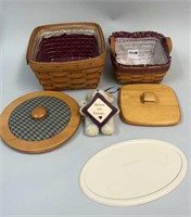 Large Berry Basket & Small Berry Longaberger With