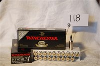 Winchester 243 Super Short Magnum 3 Boxes