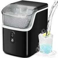 Auseo Nugget Ice Maker Countertop, Portable Ice Ma
