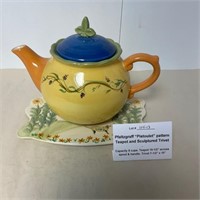 Pfaltzgraff "Pistoulet" Teapot & Trivet