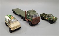 3 Army Tonka Vehicles1980's