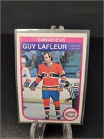 1982-83 O Pee Chee, Guy Lafleur hockey card