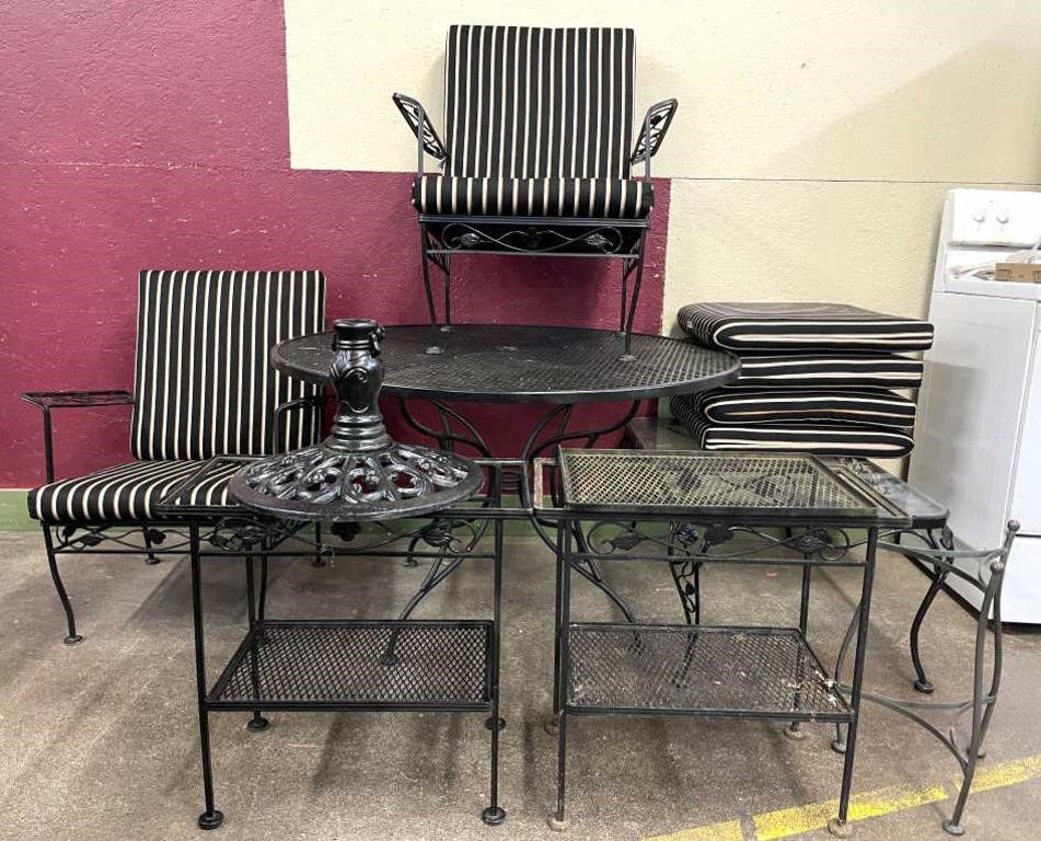 Painted Iron Patio Furniture