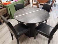 Round Dining Table With Four Chairs