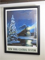 New York Central Railroad Framed Print