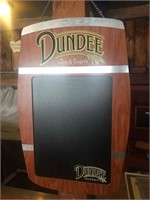 DUNDEE ALE'S CHALK BOARD