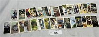 40 pcs. Complete Set Police Files Cigarette Cards