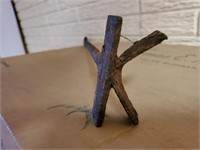 "K" branding iron