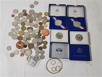 Vintage/antique coin collection, US & foreign