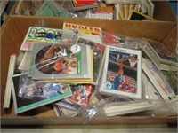 BOX OF MISC BALL CARDS