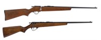 J.C. Higgins .22 2 Pcs Lot Rifles