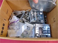 Box of electrical parts, most or all are new