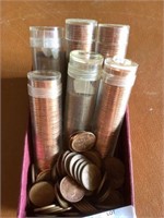 Lot of pennies see photos for years