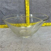 Clear Glass Uniquely Shape Bowl