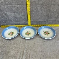 Saltillo Cinsa Collector Plates Set of 3