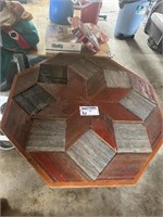 Barnboard Octagon Table