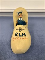 Vintage Royal Dutch Airlines Advertising Shoe