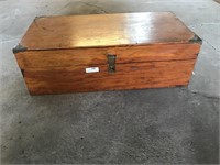 Nice Wooden Tool Chest with Contents